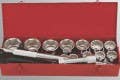 Geniuis Tools GS-816M 16PC 1" Dr. Metric/SAE Hand Socket Set