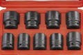 Genius Tools IS-609M 9PC 3/4" Dr. Metric impact socket set