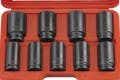Genius Tools IS-609MD 9PC 3/4" Dr. Metric deep impact socket set