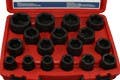 Genius Tools IS-6 3/4"Dr. Metric/SAE Impact Socket Set