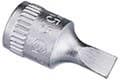 Genius Tools 2226 1/4" Dr. Slotted Bit Socket