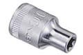 Genius Tools 2525 1/4" Dr. Star E-Type Hand Socket