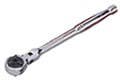 Genius Tools 282262 1/4" Dr. 72 Teeth Flex Head Ratchet