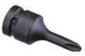 Genius Tools 4460R 1/2" Dr. 1 Cross Slotted Head Driver 60mmL