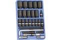 Genius Tools MS-027S 27PC 1/2" Dr. Impact Socket Set
