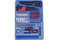 Genius Tools MS-121M 121PC 1/4" Dr. Metric Hand Socket and Bit Set