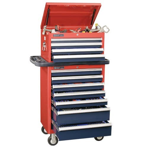 Genius Tools MS-480TS 480PC Metric Masters Tool Set with Roller Cabinet