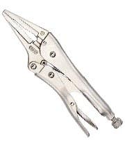 Genius Tools 53130 Long Nose Locking Pliers with Cutter