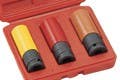 Genius Tools CW-403M 3PC Metric Wheel Thin Wall Deep Impact Socket Set