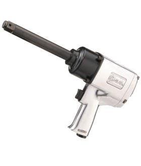 Genius Tools 801206 1" Dr. Lightweight Long Anvil Impact Wrench 1,100 ft-lb./1,492 Nm