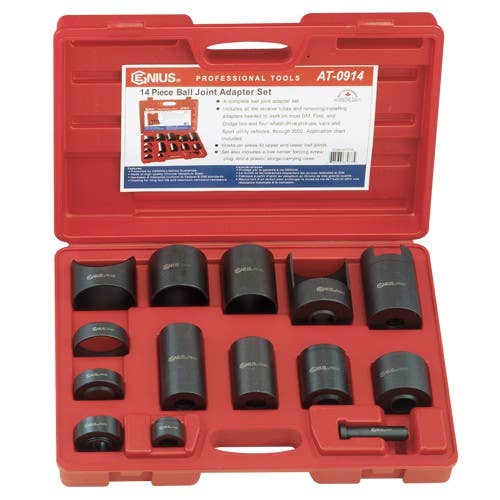 Genius Tools AT-0914 Master Ball Joint Adapter Set