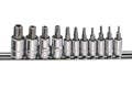 Genius Tools BS-2311P 11PC 1/4 & 3/8" Dr. Pentacle Bit Socket Set