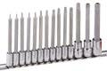 Genius Tools BS-2314TL 14PC 1/4 & 3/8" Dr. Long Star Bit Socket Set