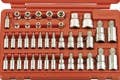 Genius Tools BS-23441 41PC 1/4, 3/8 & 1/2" Dr. Complete Star Bit Socket Set