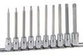 Genius Tools BS-310TL 10PC 3/8" Dr. Long Star Bit Socket Set