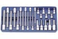 Genius Tools BS-3424H 24PC 3/8 & 1/2" Dr. SAE Long Hex Bit Socket Set
