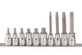 Genius Tools BS-410M 10PC 1/2" Dr. Triple square Bit Socket Set