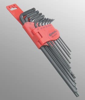 Genius Tools SK-010S 10PC L-Shaped Star Wrench Set