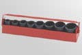 Genius Tools TF-00 8PC 3/8" Impact Socket Set