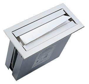 Bobrick B-526 TrimLineSeries Countertop-Mounted Paper Towel Dispenser,300 Multifold Towels,Finish-Satin