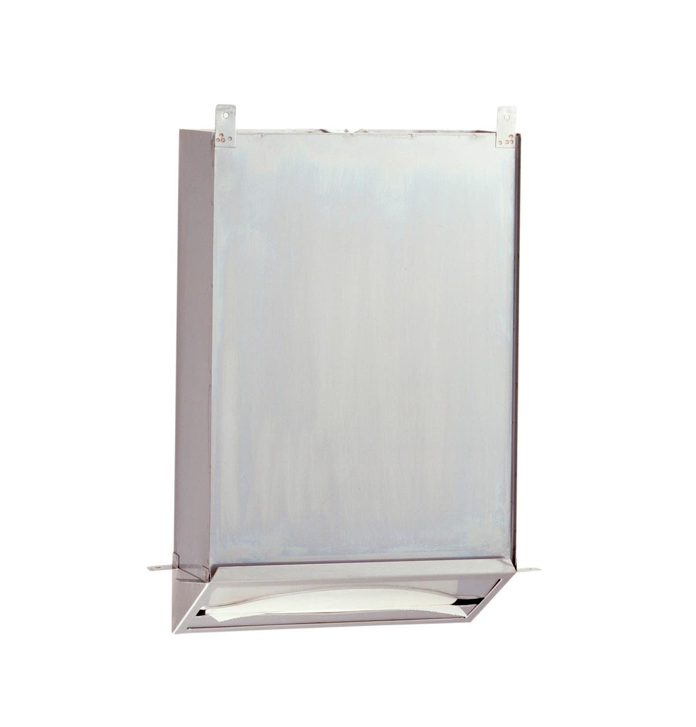 Bobrick B-318 Recessed Paper Towel Dispenser,800 Multifold Towels,Finish-Satin