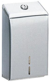 Bobrick B-272 Surface-Mounted Folded Toilet Tissue Dispenser,3" Depth, Finish-Satin