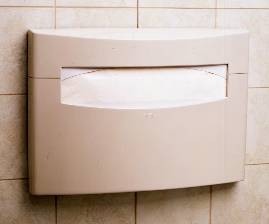 Bobrick B-5221 MatrixSeries Surface-Mounted Seat Cover Dispenser, Grey ABS Plastic