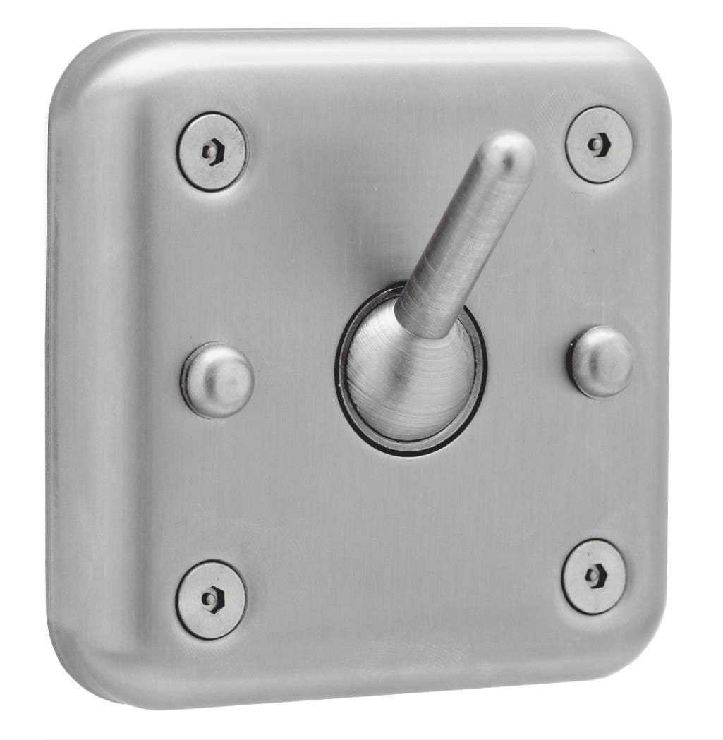 Bobrick B-983 Surface-Mounted Clothes Hook, Vandal & Ligature Resistant, Finish-Satin