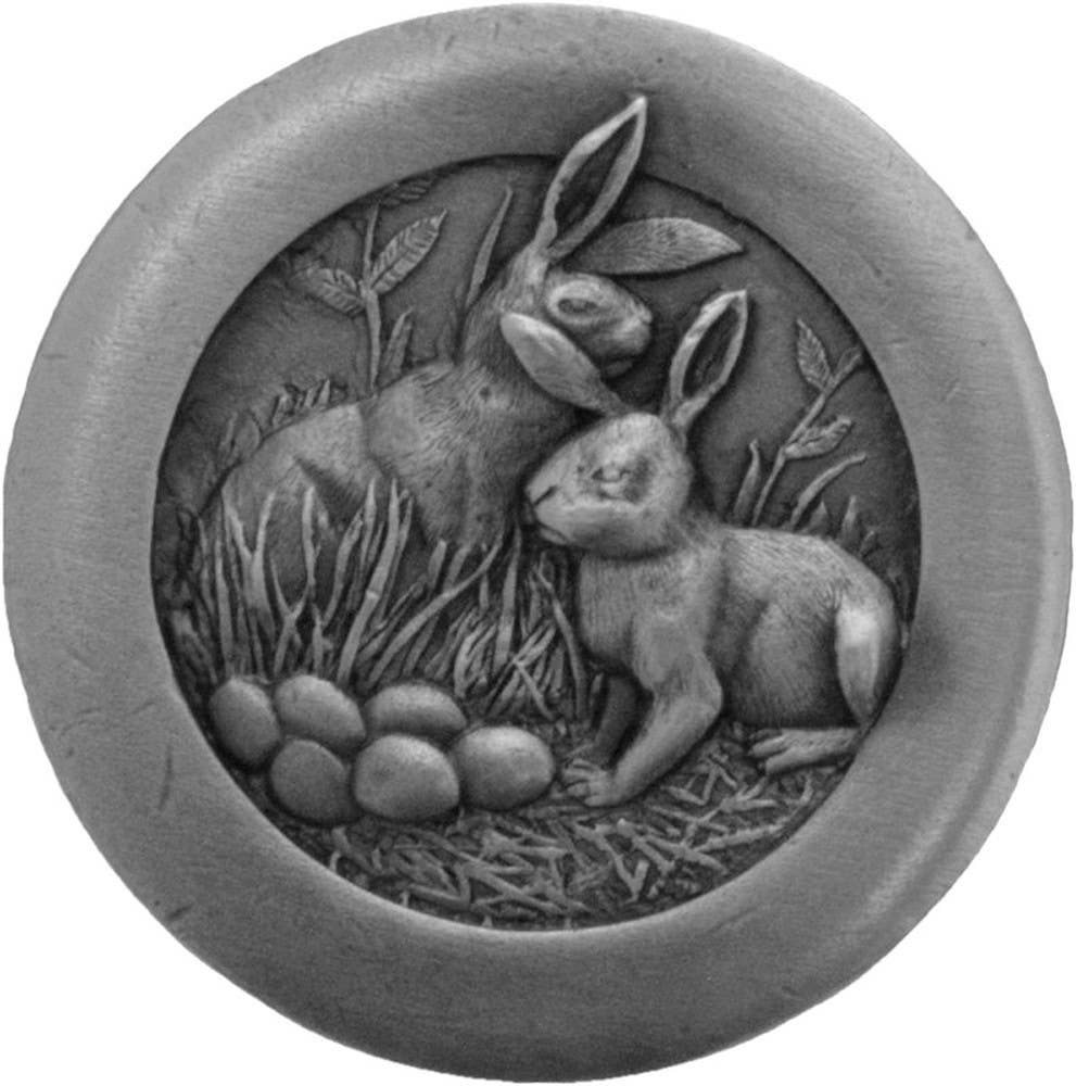 Notting Hill NHK-166 Rabbits Knob 1-3/8 diameter
