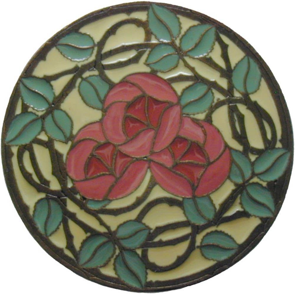 Notting Hill NHK-171 Delaney's Rose Knob 1-7/16 diameter