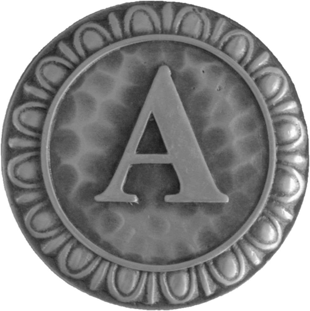 Notting Hill NHK-180 Initial A Knob 1-3/8 diameter