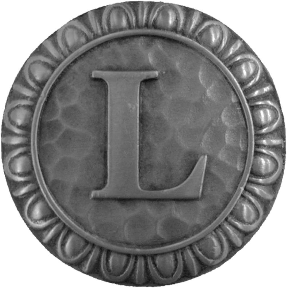 Notting Hill NHK-191 Initial L Knob 1-3/8 diameter