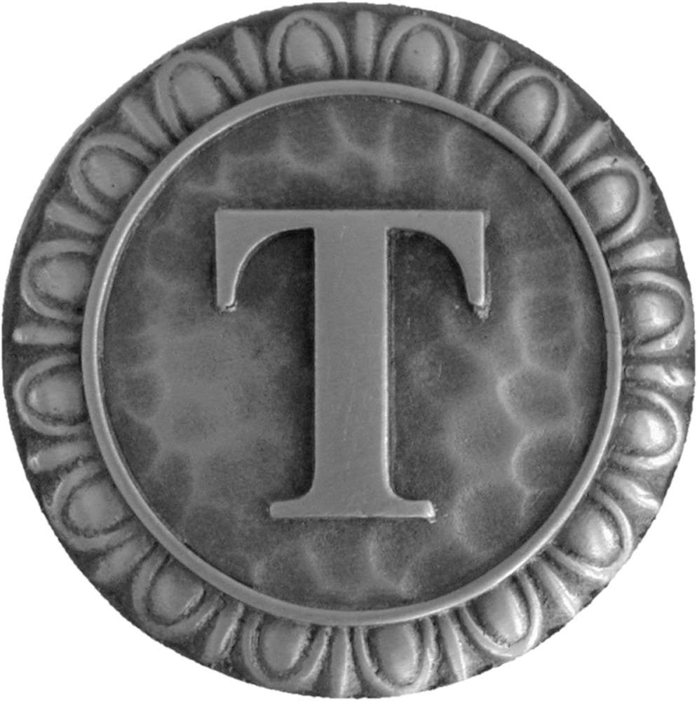 Notting Hill NHK-199 Initial T Knob 1-3/8 diameter