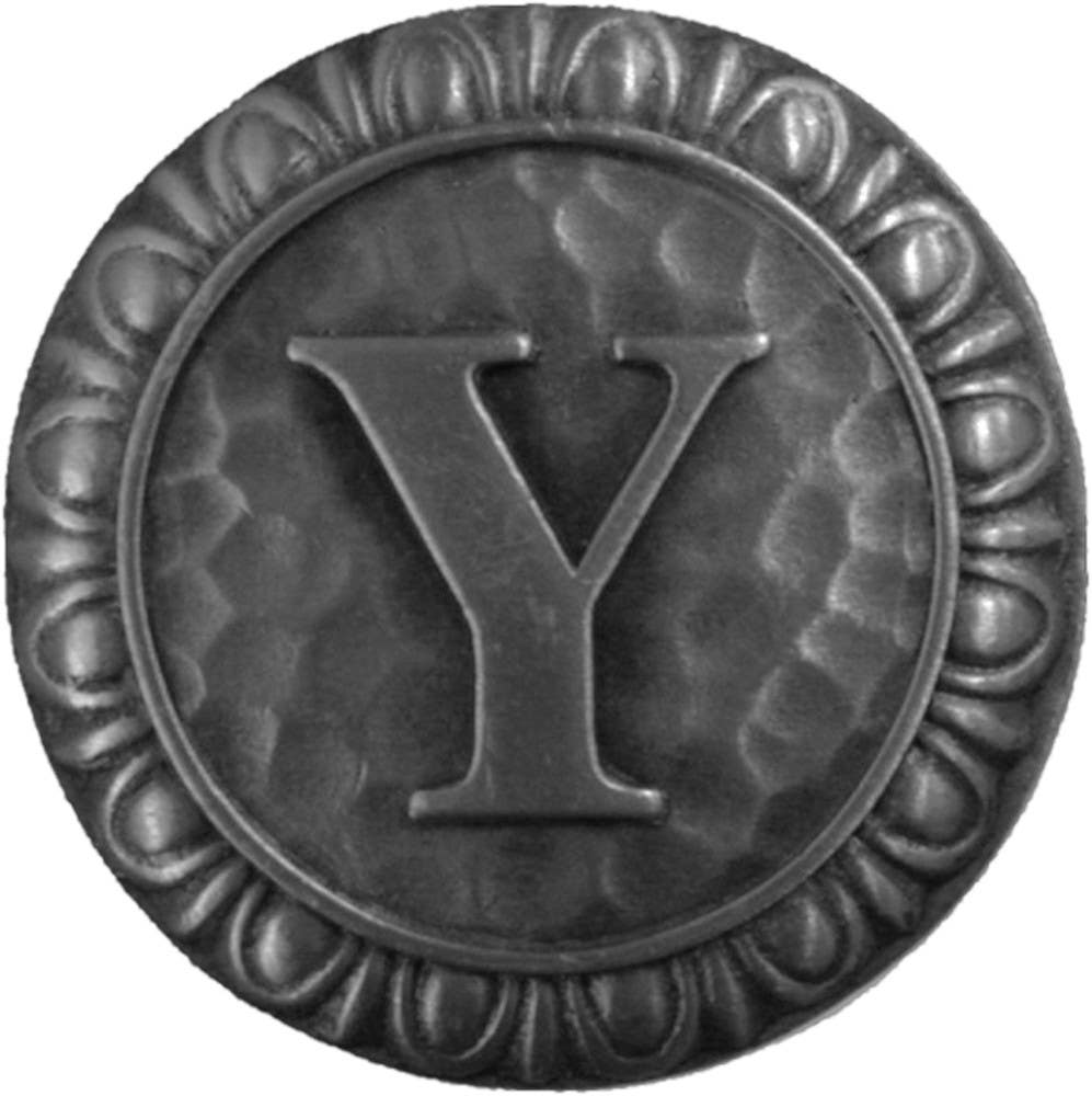 Notting Hill NHK-204 Initial Y Knob 1-3/8 diameter