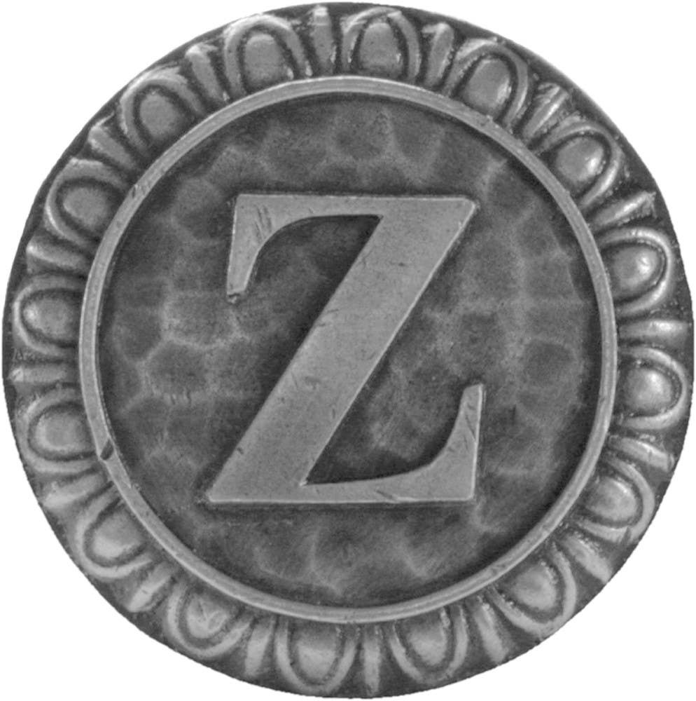 Notting Hill NHK-205 Initial Z Knob 1-3/8 diameter