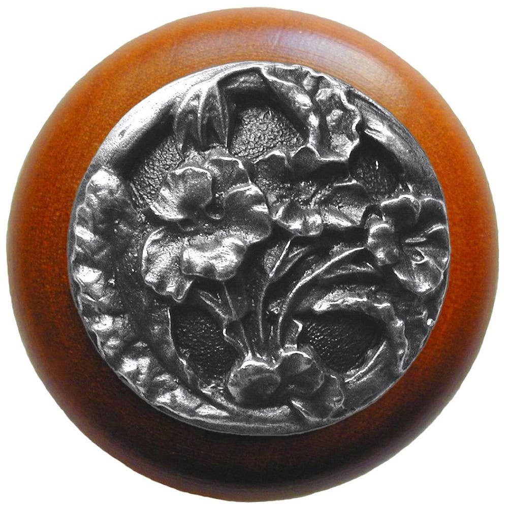 Notting Hill NHW-704 Hibiscus Wood Knob 1-1/2 diameter