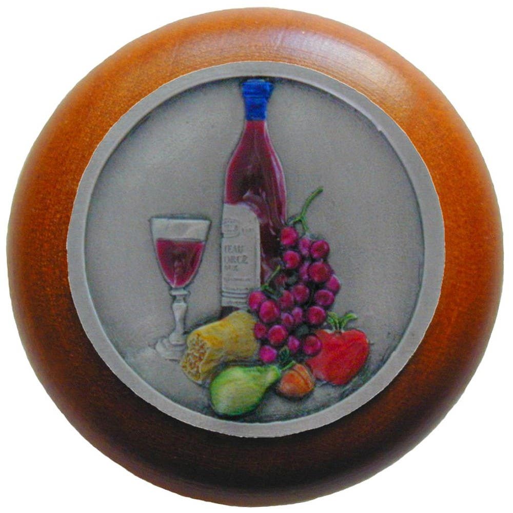 Notting Hill NHW-740 Best Cellar (Wine) Wood Knob 1-1/2 diameter