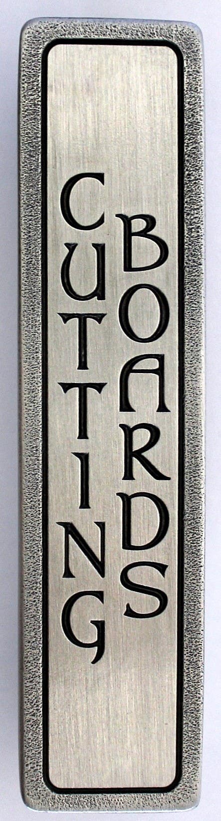 Notting Hill NHP-352 Engraved CUTTING BOARDS (Vertical - 2 lines) Pull 4 x 7/8