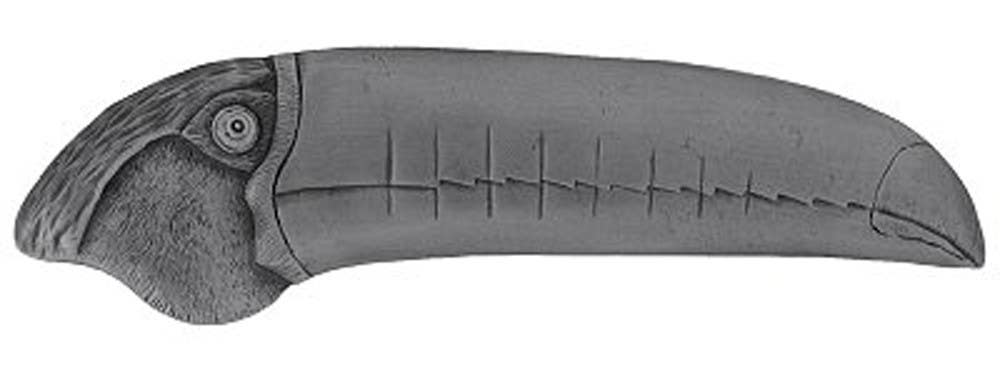 Notting Hill NHP-330 Toucan (Left side) Pull 4-3/8 x 1-1/4