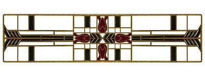 Notting Hill NHP-617 Prairie Tulips Pull 3-3/4 x 7/8