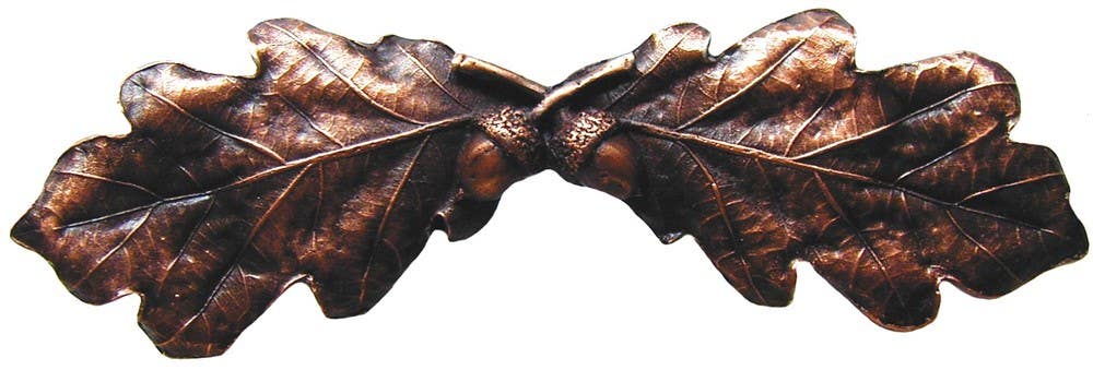 Notting Hill NHP-644 Oak Leaf Pull 4 x 1-1/4