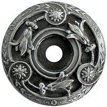 Notting Hill NHE-561 Jeweled Lily Back Plate 1-5/16 diameter