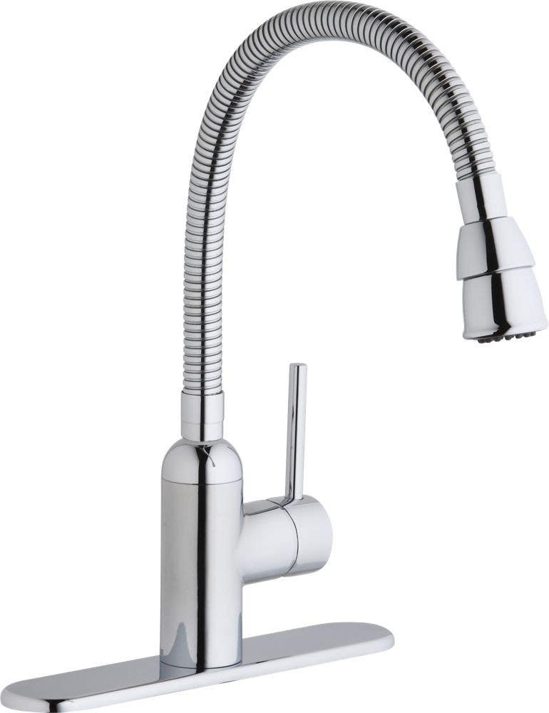 Elkay LK2500CR Pursuit Flexible Spout Laundry / Utility Faucet