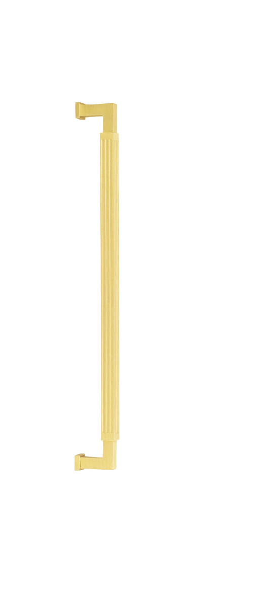 Omnia 9031 Ultima III Modern Cabinet Pull - Solid Brass, Width - 7/16"