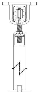 Pemko H300S Steel Track System (300lb. Door Max.)