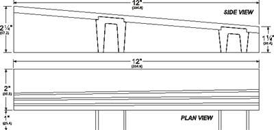 Pemko WING EXT Wing Extender, Length-12", Width-2"