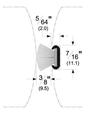 Pemko 372 Split Astragal Seal w/ Pile Brush (3/8"), Mill Finish Aluminum