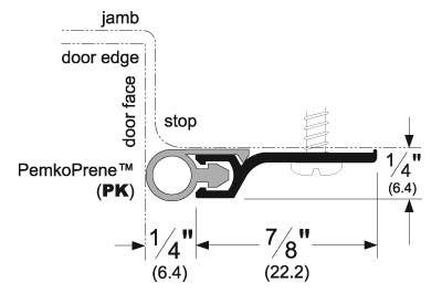 Pemko 303 Standard Perimeter Gasketing