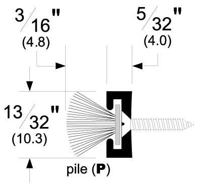 Pemko 369 Split Astragal Seal