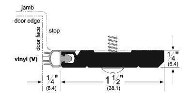 Pemko 2892 Heavy Duty Perimeter Gasketing w/ Eco-V insert